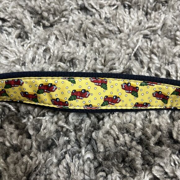 vineyard vines Men's Christmas Tree Canvas Club Belt NWT size 30 - Picture 2 of 5